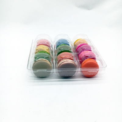 Plastic Clear 12 pack  macaron tray