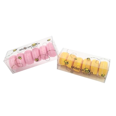 Plastic  PVC PET candy cookie custom 6pcs macaron packing gift packaging box Wholesale
