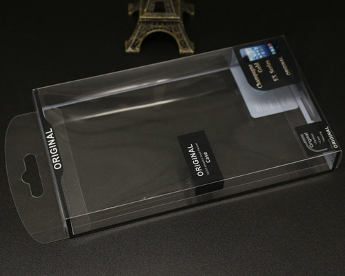 High quality clear plastic PVC box packaging in custom size
