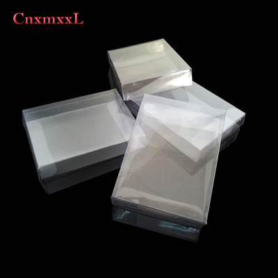 Plastic clear pvc box pet custom box in lower price