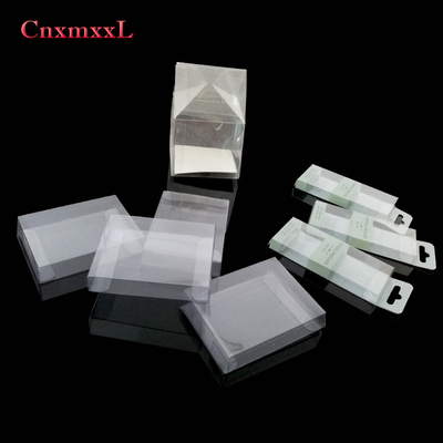 Plastic clear pvc box pet custom box in lower price