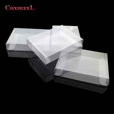 Plastic clear pvc box pet custom box in lower price