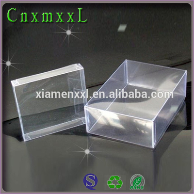 quality plastic clear PET box foldable PVC box in competitive price