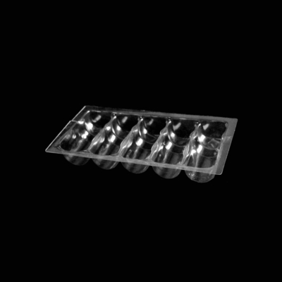 Przejrzysty PVC PET PP Płytkowe opakowanie Ampułka plastikowa z wkładką papierową