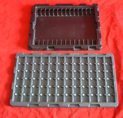 antistatic black ESD tray for electronic components PCB