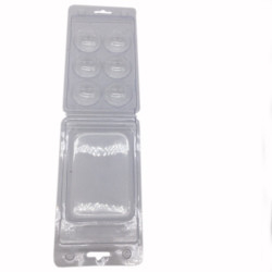 12 packs golf ball blister packaging tray clear transparent folded packaging