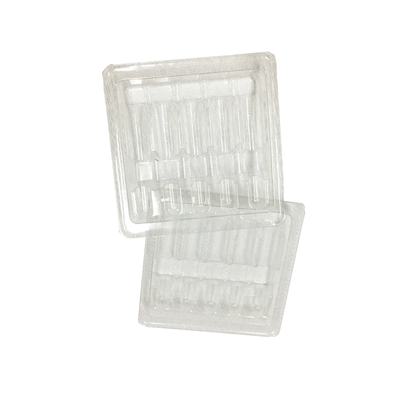 plastic tray for ampoule vial tray packaging ampoule box1ml,2ml, 3ml,5ml, 10ml plastic vial tray blister can be customization