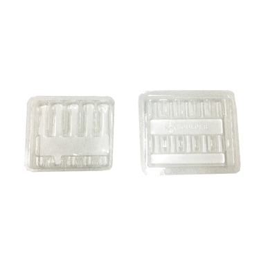 Customized Clear Blister vial tray medicine tray with multiple specification
