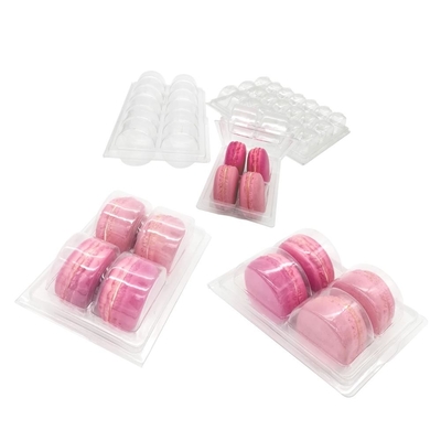 Custom macaron clamshell packaging clamshell box