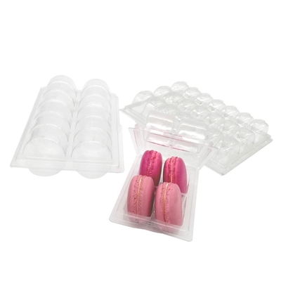 Custom macaron clamshell packaging clamshell box