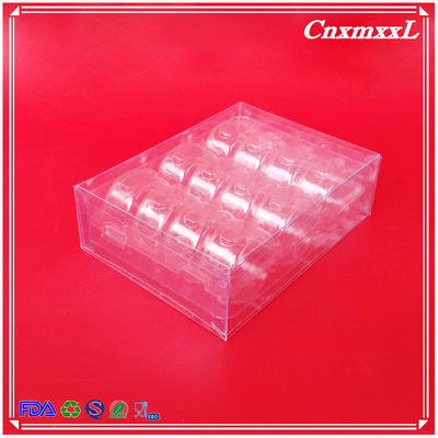 plastic macaron package 12-packing macaron tray
