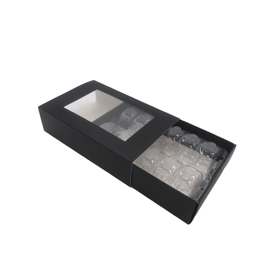 12 pcs macaron paper box customized size and color and printing