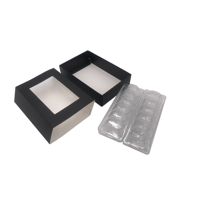12 pcs macaron paper box customized size and color and printing