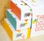 Białe opakowanie Macaron Sztywne pudełko papierowe do pakowania żywności 12 sztuk z plastikowym przezroczystym wnętrzem