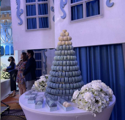 CANDY Industry Macaron Tower 10-piętrowy 13-piętrowy kwadrat 6-piętrowy 9-piętrowy 4-piętrowy