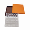 Luksusowe opakowanie czekoladowe Pomarańczowe pudełko z papieru pakowego 25 sztuk z plastikowym wnętrzem
