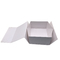Białe sztywne składane pudełko na prezenty na ubrania i buty