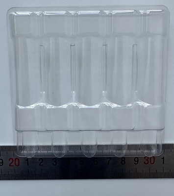 PET Produkty delikatne Płytka opakowaniowa Szklana butelka Płytka opakowaniowa stała Woda do wstrzykiwań 1 ml 2 ml 5 ml 10 ml 5 opakowania