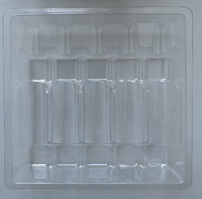 PET Produkty delikatne Płytka opakowaniowa Szklana butelka Płytka opakowaniowa stała Woda do wstrzykiwań 1 ml 2 ml 5 ml 10 ml 5 opakowania