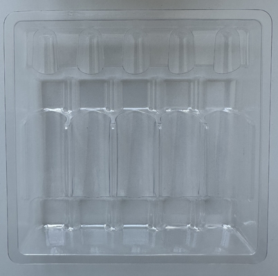 PET Produkty delikatne Płytka opakowaniowa Szklana butelka Płytka opakowaniowa stała Woda do wstrzykiwań 1 ml 2 ml 5 ml 10 ml 5 opakowania