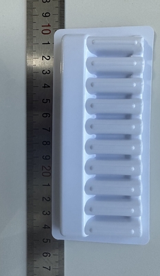 Pojemnik ampułka farmaceutyczna materiał PET 1 ml 10 opakowań szklane igły stałe pojemnik hurtowy