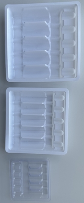 1 ml, 2 ml, 5 ml, 10 ml, 5-paketowa tablica ampułkowa PET, tablica próżniowa