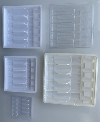 1 ml, 2 ml, 5 ml, 10 ml, 5-paketowa tablica ampułkowa PET, tablica próżniowa