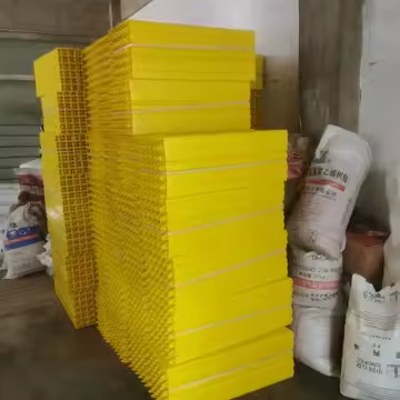 Kolorowe żółte plastikowe pęcherze termoformowane płytki próżniowe opakowanie jaj transport 30 opakowania jaj