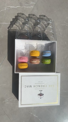 12 Macaron Pudełko podarunkowe Opakowanie Pudełko butikowe Opakowanie deserów