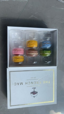 12 Macaron Pudełko podarunkowe Opakowanie Pudełko butikowe Opakowanie deserów