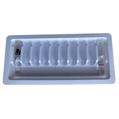 Tarcza do opakowań w blistrach PET 1 ml 2 ml wody do wstrzykiwań leków ampula tarcza do dostosowania