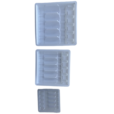 PET10ml opakowanie plastikowe pudełko ampułka tacza zamówione klucze zabezpieczeń produktów ampułka tacza zamówione