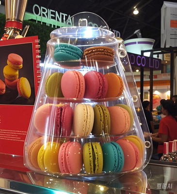 Zapewnienie Macaron 9 opakowanie Macaron tacy Macaron papierowe pudełka Macaron plastikowe tacy Macaron pudełka upominkowe Macaron kartony
