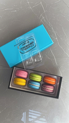 Zapewnienie Macaron 6 opakowanie Macaron tacy Macaron papierowe pudełka Macaron plastikowe tacy Macaron pudełka upominkowe Macaron kartony