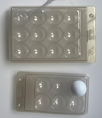 12 piłek golfowych Przejrzystość opakowania Pudełka plastikowa Opakowanie piłek golfowych
