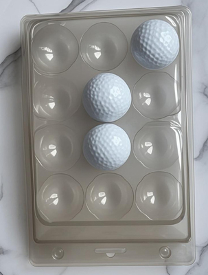 12 piłek golfowych Przejrzystość opakowania Pudełka plastikowa Opakowanie piłek golfowych