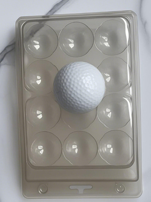 12 piłek golfowych Przejrzystość opakowania Pudełka plastikowa Opakowanie piłek golfowych
