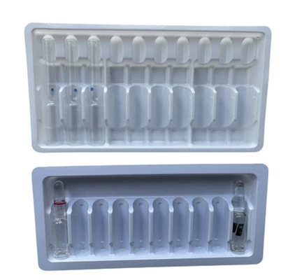 Niestandardowa butelka amperowa 1 ml Opakowanie 2 ml 5 ml 10 ml Butelka amperowa Opakowanie tacka