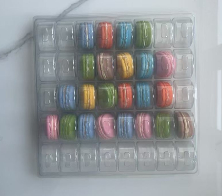 Wytrzymałe plastikowe tacki z makarony 40 sztuk