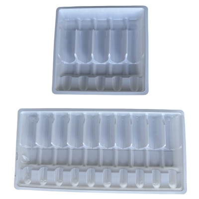 Farmaceutyczna tablica ampułek PET na indywidualne potrzeby 1 ml 2 ml 5 ml 10 m tablica ampułek PET do wstrzykiwania wody hurtowa