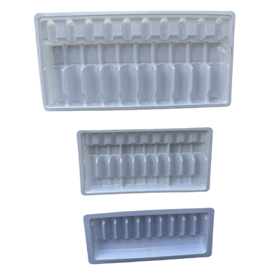 Farmaceutyczna tablica ampułek PET na indywidualne potrzeby 1 ml 2 ml 5 ml 10 m tablica ampułek PET do wstrzykiwania wody hurtowa