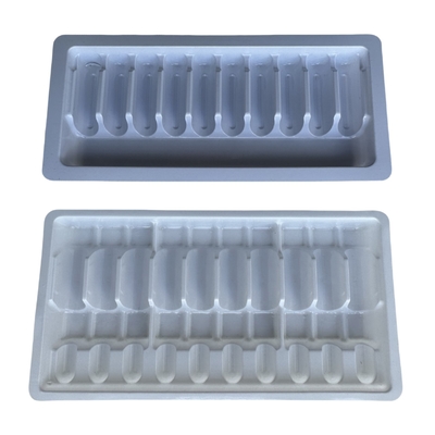 Farmaceutyczna tablica ampułek PET na indywidualne potrzeby 1 ml 2 ml 5 ml 10 m tablica ampułek PET do wstrzykiwania wody hurtowa