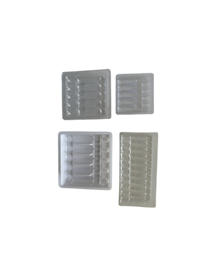 Opakowanie na pęcherzyku do wstrzykiwań wody 1 ml 2 ml 5 ml 10 ml PET Ampułka