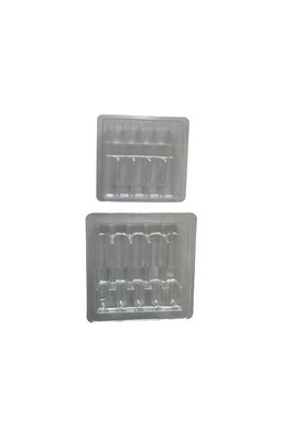 Opakowanie na pęcherzyku do wstrzykiwań wody 1 ml 2 ml 5 ml 10 ml PET Ampułka