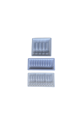 Niestandardowe opakowanie na pęcherzyki do wstrzykiwań wody 1 ml 2 ml 5 ml 10 ml PET Ampułka