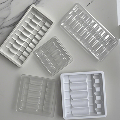 Płytka ampułkowa PET do 2 ml, 3 ml, 5 ml, 10 ml fiolki, plastikowa tablica jednorazowego użytku medycznego