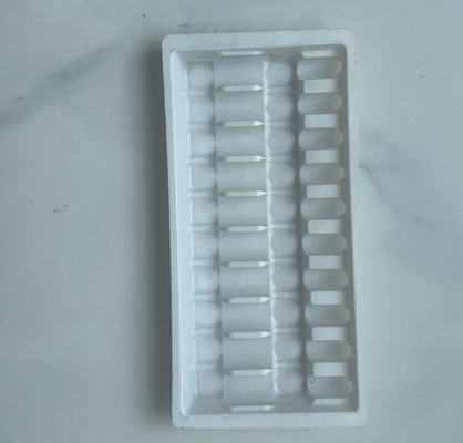Sprzedaż hurtowa 10 plastikowych tacy z PVC na 1 ml wewnętrznego tacy do formowania próżni z igłą wodną do leków