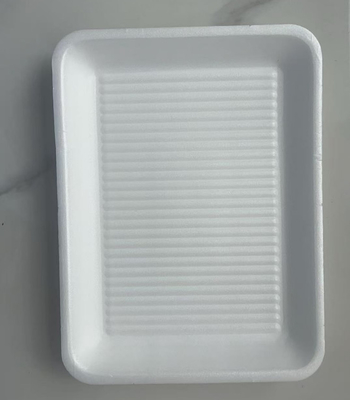 Jednorazowe czarne plastikowe palety do świeżych produktów w supermarketach