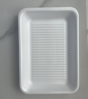 Jednorazowe czarne plastikowe palety do świeżych produktów w supermarketach
