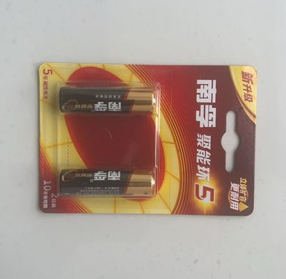 Dostosowany rozmiar Trwałe przezroczyste plastikowe opakowania blistrowe na baterie i tacki blistrowe z PVC